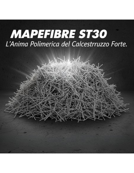 Mapefibre St30 Fibre Polimeriche Per Calcestruzzo 1 Kg