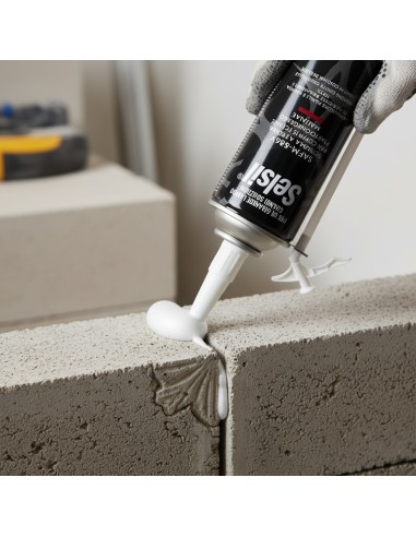 Schiuma Adesiva Manuale SAFM-865 Per Cappotto, Coppi E Cartongesso 750 ml
