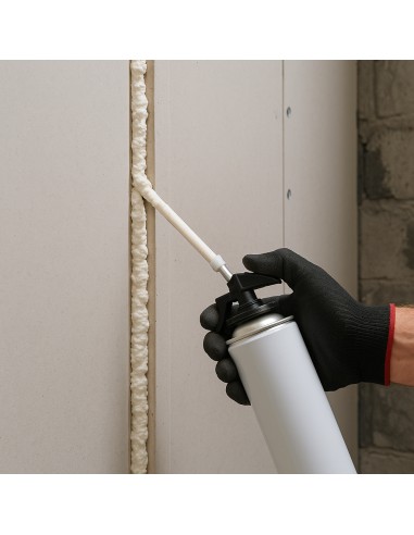 Schiuma Adesiva Manuale SAFM-865 Per Cappotto, Coppi E Cartongesso 750 ml