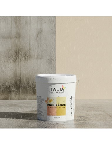 Endurance Rasato Acrilico 0,7 Bianco Rivestimento Spatolato Esterni Antialga