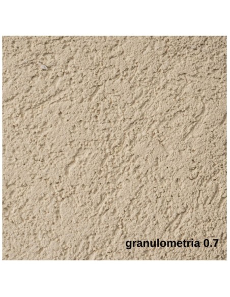 Endurance Rasato Acrilico 0,7 Bianco Rivestimento Spatolato Esterni Antialga