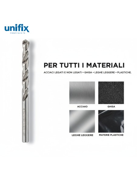 Punta Hss-G Profix Per Metallo Di Alta Precisione