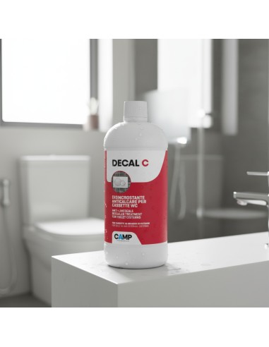 Kit 3 Pezzi Decal C Trattamento Disincrostante Anticalcare Per Wc 1 Litro