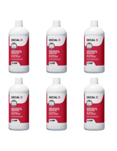 Kit 6 Pezzi Decal C Trattamento Disincrostante Anticalcare Per Wc 1 Litro