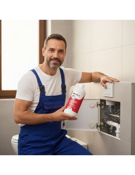 Kit 6 Pezzi Decal C Trattamento Disincrostante Anticalcare Per Wc 1 Litro