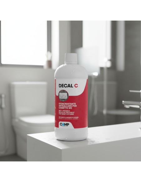 Kit 6 Pezzi Decal C Trattamento Disincrostante Anticalcare Per Wc 1 Litro