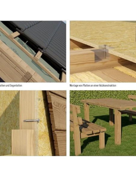 Viti Autoforanti Legno Performant TSP Diametro 3,5 mm Zincate Gialle 1000 pezzi
