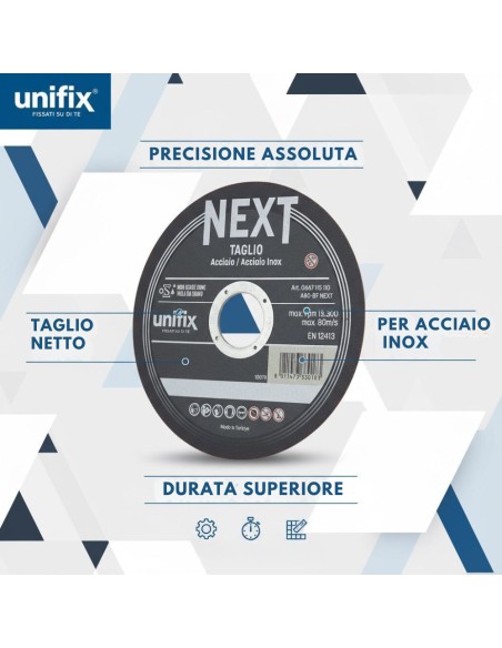 Mola Da Taglio Next Per Acciaio Materiali Plastici Lamiere Sottili