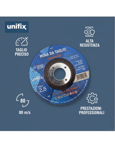 Disco Da Taglio Top Per Materiali Pieni Acciaio Ferro Tubi e Profilati 