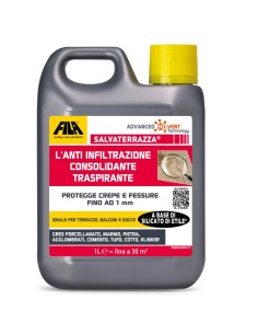 SALVATERRAZZA Protettivo Anti Infiltrazione Idrorepellente Consolidante