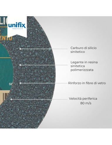 Mola Da Taglio Ceramica Top Per Pietre Da Rivestimento Ø 115 x 1,3 x 22 mm