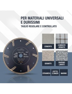 Disco Diamantato Turbo Universale Per Tagli Su Cemento E Granito 2