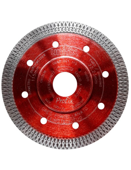 Disco Diamantato Per Gres E Clinker 115 Mm Di Alta Qualità