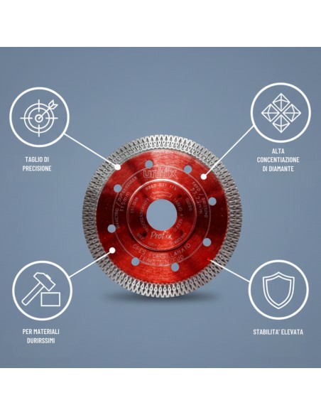Disco Diamantato Per Gres E Clinker 115 Mm Di Alta Qualità