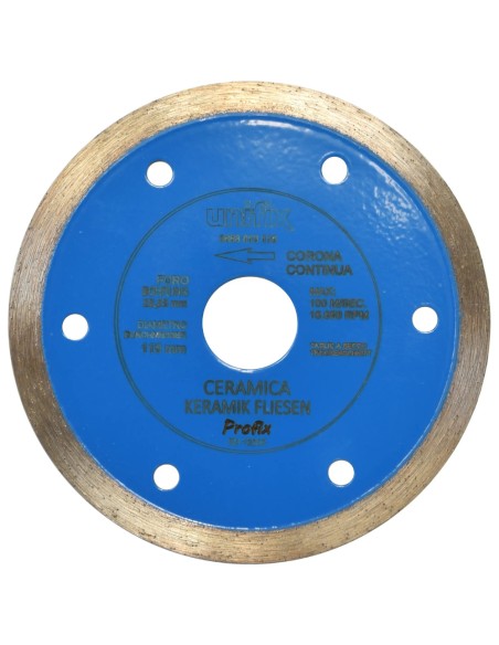 Disco Diamantato Ceramica Per Taglio Preciso Di Piastrelle Ø 115 x 1.6 mm