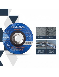 Mole Da Sbavo In Acciaio Professionale Per Lavorazioni Di Precisione Ø115 x 6,0 x 22 mm 2