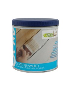 Ecolux Sottosmalto Acrilico Bianco Fondo Riempitivo Legno
