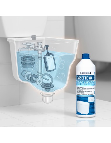Detergente Disincrostante Professionale Per Cassette Wc 1 Litro
