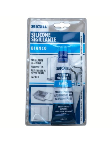 Silicone Sigillante Monocomponente Per Costruzioni 60 Ml