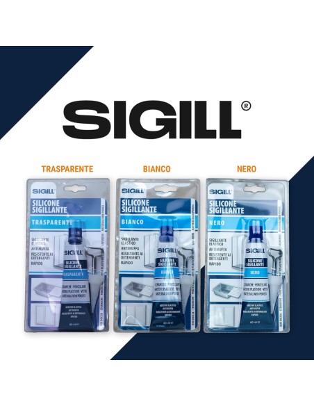Silicone Sigillante Monocomponente Per Costruzioni 60 Ml