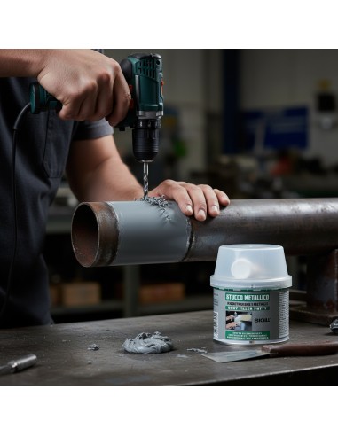 Stucco Metallico Resistente Per Riparazioni E Ricostruzioni 125 ml