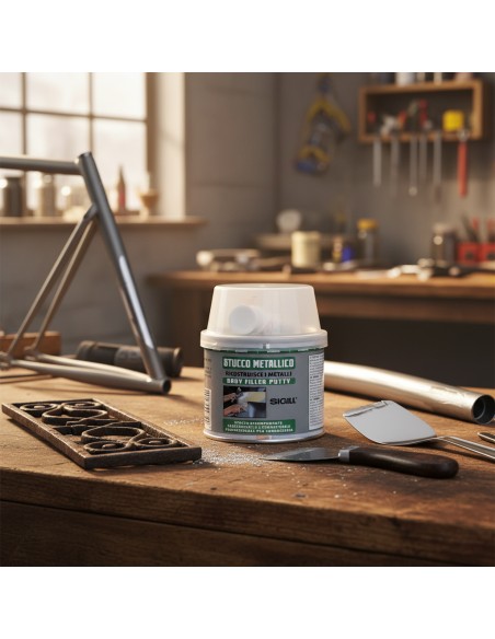 Stucco Metallico Resistente Per Riparazioni E Ricostruzioni 125 ml