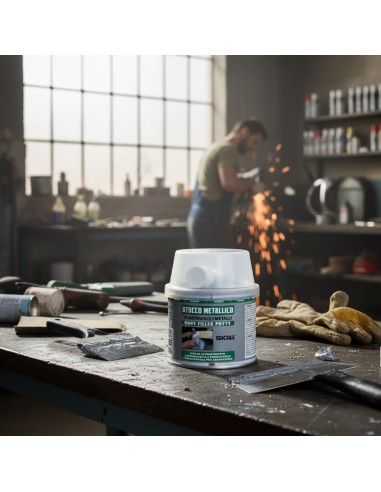 Stucco Metallico Resistente Per Riparazioni E Ricostruzioni 125 ml