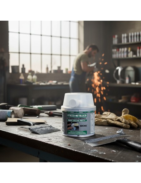 Stucco Metallico Resistente Per Riparazioni E Ricostruzioni 125 ml