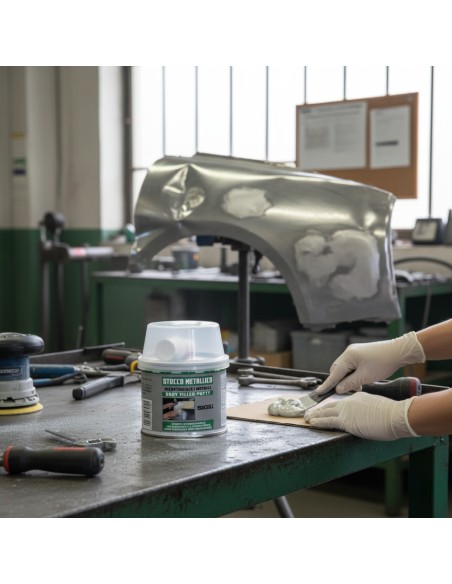 Stucco Metallico Resistente Per Riparazioni E Ricostruzioni 125 ml