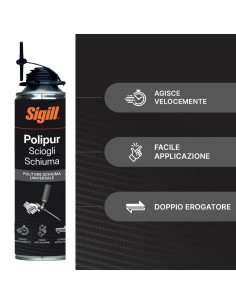 Scioglischiuma Matic Pulitore Per Schiume Poliuretaniche 500 ml  2