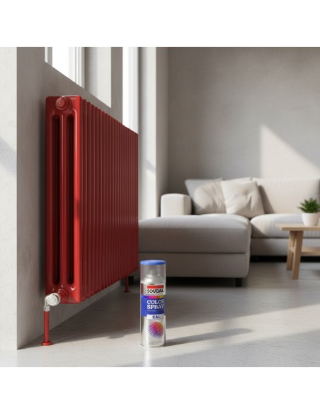 Vernice Acrilica Spray Bomboletta Smalto 400ml Rosso Traffico