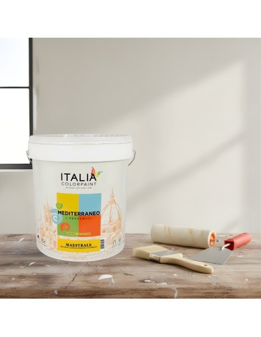 Idropittura Maestrale Bianca Al Quarzo Acrilsilossanico Fibrato Antialga