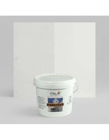 Fibrofond R Fondo Di Collegamento Bianco Fibrato Ruvido 0,3 Per Esterni