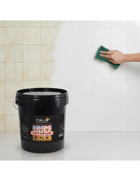 Dekorlux Rivestimento Bucciato Plastico Superbianco A Lucido Diretto Coprente