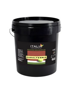 Duraltennis Pittura Rossa Per Campi Da Tennis Paddle Superfici Sportive