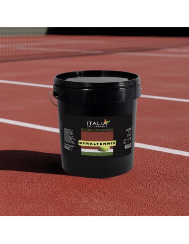 Duraltennis Pittura Rossa Per Campi Da Tennis Paddle Superfici Sportive