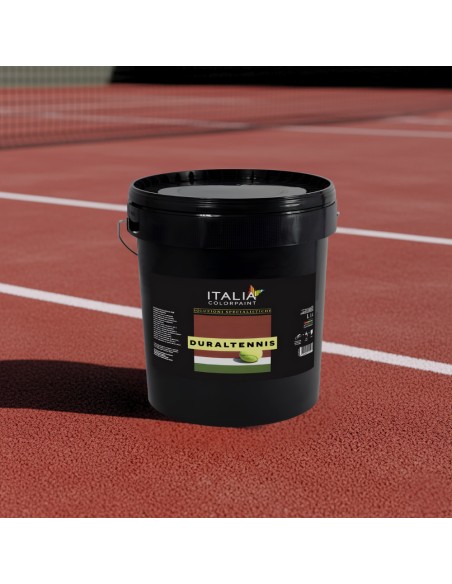 Duraltennis Pittura Rossa Per Campi Da Tennis Paddle Superfici Sportive