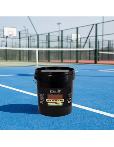 Duraltennis Pittura Blu Per Campi Da Tennis Paddle Superfici Sportive