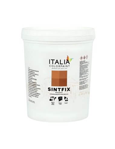 Sintfix Primer Fissativo Trasparente Consolidante Sintetico Isolante Per Pareti