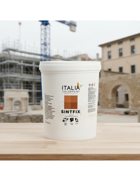 Sintfix Primer Fissativo Trasparente Consolidante Sintetico Isolante Per Pareti