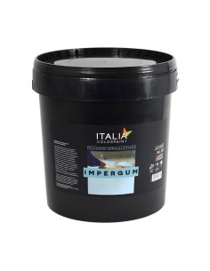 Impergum Grigio Impermeabilizzante Elastomerico Fibrato Idrorepellente Terrazze