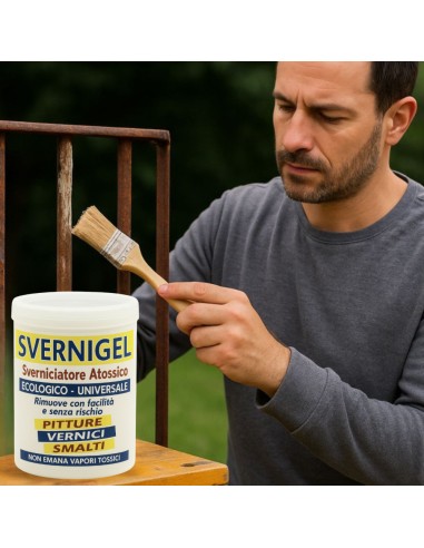 Ecolux Svernigel Gel Sverniciante Ecologico Ad Acqua