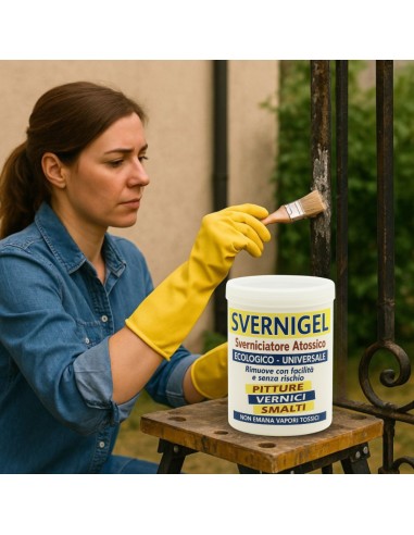 Ecolux Svernigel Gel Sverniciante Ecologico Ad Acqua