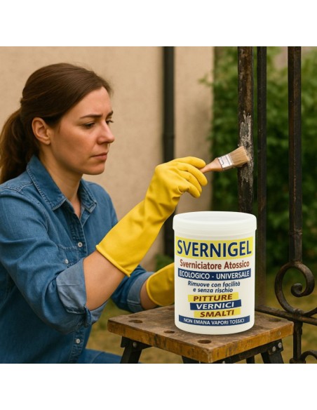Ecolux Svernigel Gel Sverniciante Ecologico Ad Acqua