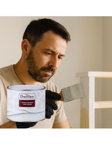 Duriopac Fondo Opaco Smalto Bianco Carteggiabile Per Legno