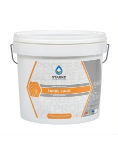 Farbe Lack Smalto Murale Acrilico Bianco Satinato Ad Alta Resistenza Per Interni