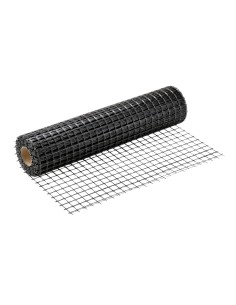 Rete In Fibra Di Vetro 40X40 Mm Per Rinforzo Massetti E Intonaci Rotolo 1x50 m