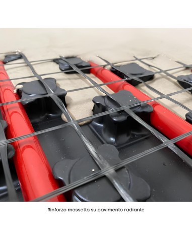 Rete In Fibra Di Vetro 40X40 Mm Rinforzo Massetti E Intonaci 10 Rotoli 1x50 m