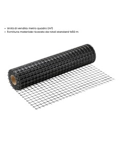 Rete in Fibra di Vetro 40×40 mm Per Rinforzo Massetti E Intonaci Vendita al Mq 2
