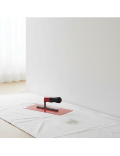 Frattone Liscio In Plastica 28x13 cm Rosso Per Rasato 2